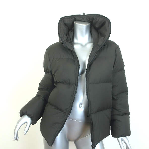 Duvetica x Katharine Hamnett LOVE Down Puffer Jacket Dark Green Size Extra Small