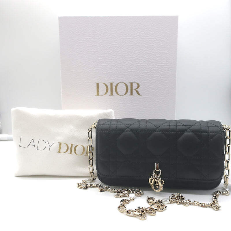 【無料郵送/関税込/正規品】 Dior Lady Phone Pouch Black Canna 21470.png?width=800&etag=