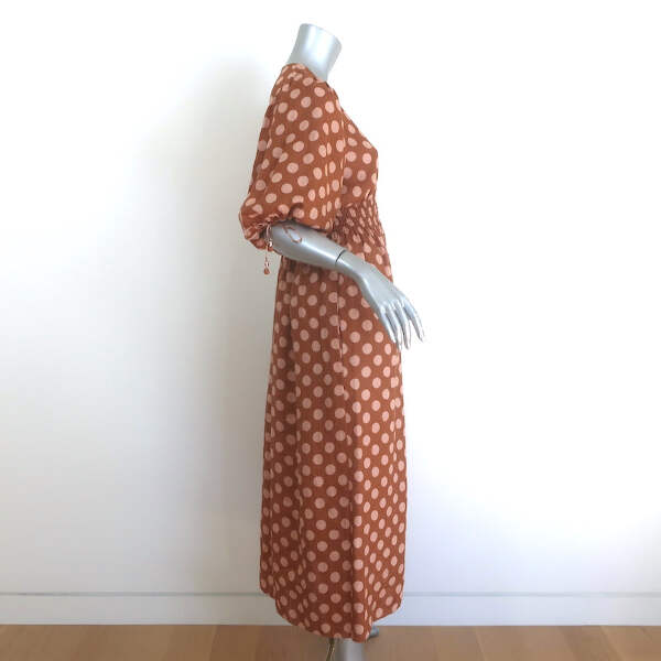 zimmermann polka dot linen midi dress ZIMMERMANN Luna embellished linen midi dress