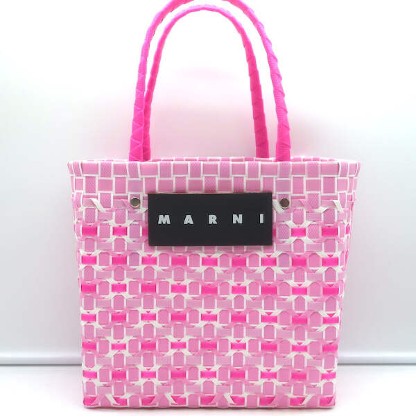 Marni Market Criss-Cross Basket Bag Pink Woven Plastic | eBay Marni Market Criss-Cross Basket Bag Pink Woven Plastic | eBay