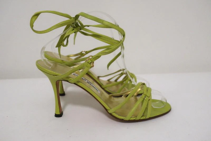 lime green open toe heels
