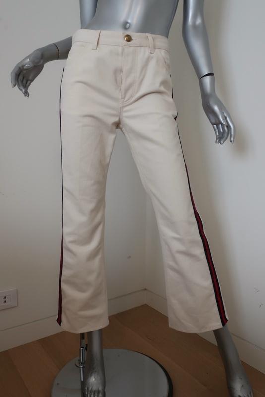 gucci side stripe pants