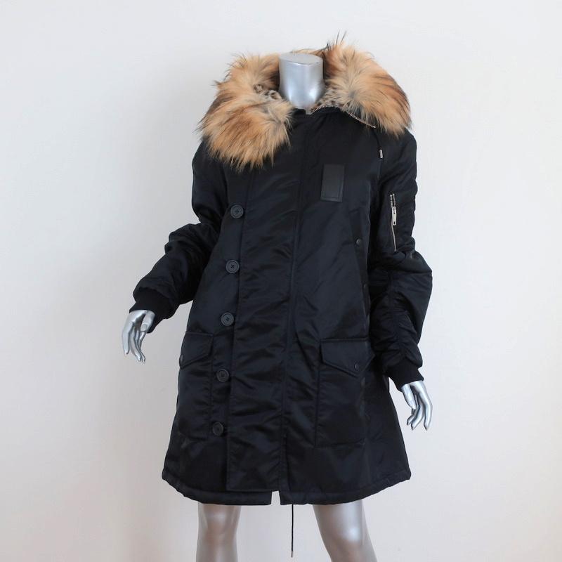 The kooples sale oversized faux fur