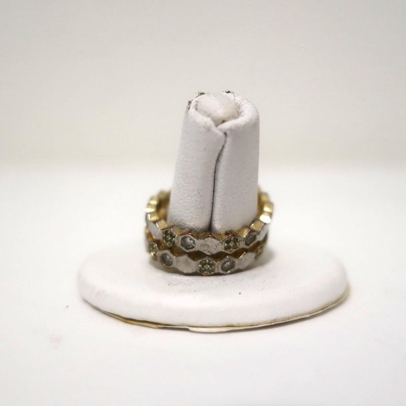 即発MELINDA MARIA メリンダマリア Pad Pave RINGサイズフリー MELINDA MARIA（メリンダマリア） - セレブチョイス