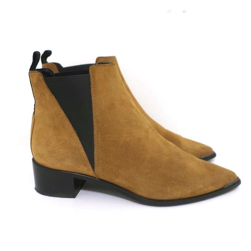 Acne studios suede deals ankle boots