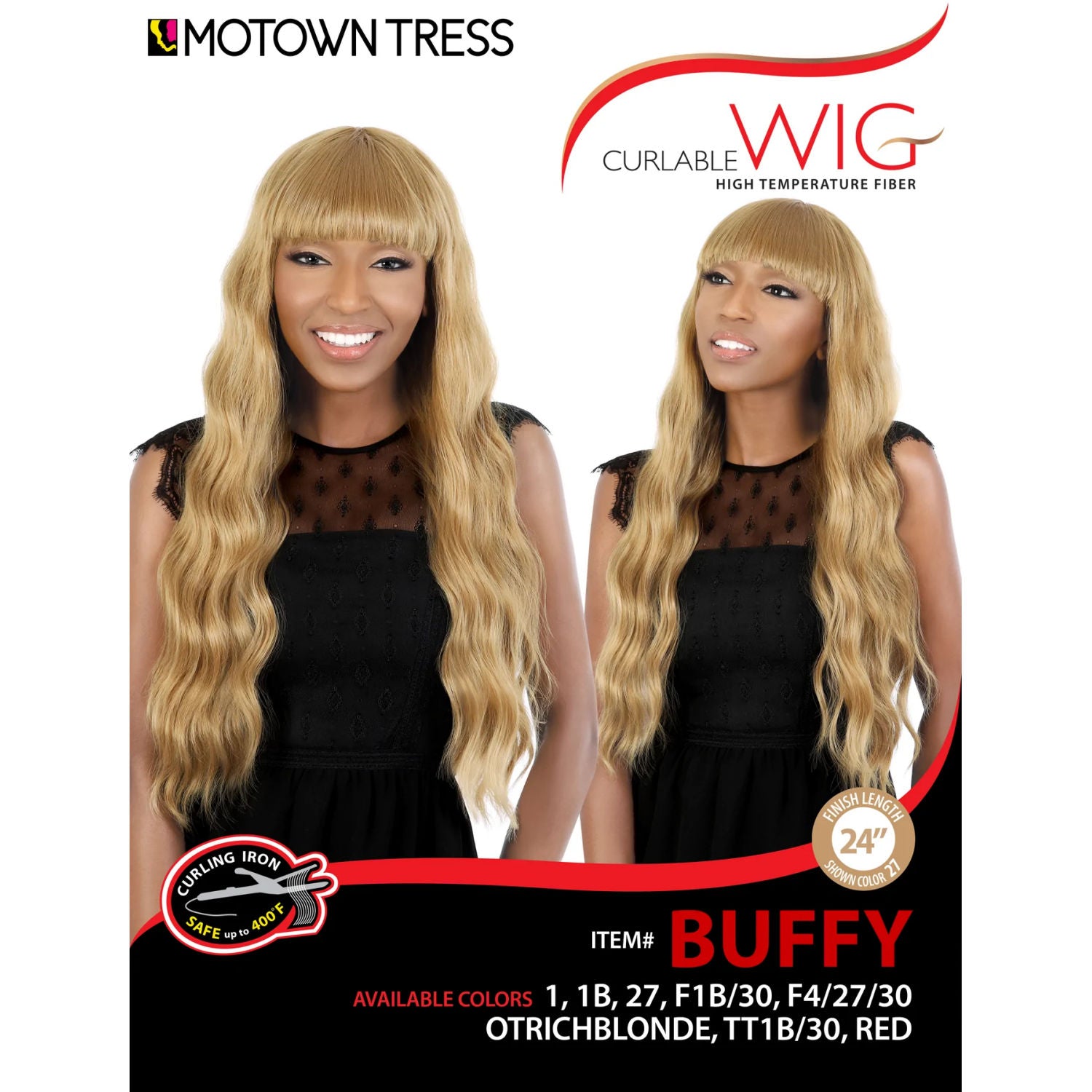 Motown Tress Buffy Heat Resistant Fiber Full Wig eBay