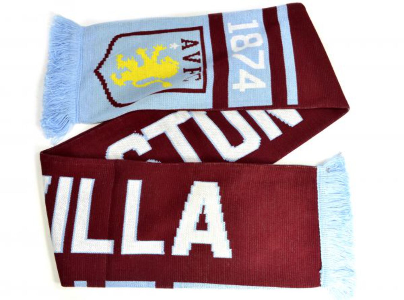 Bufanda con escudo Aston Villa FC 1874 - Imagen 1 de 3