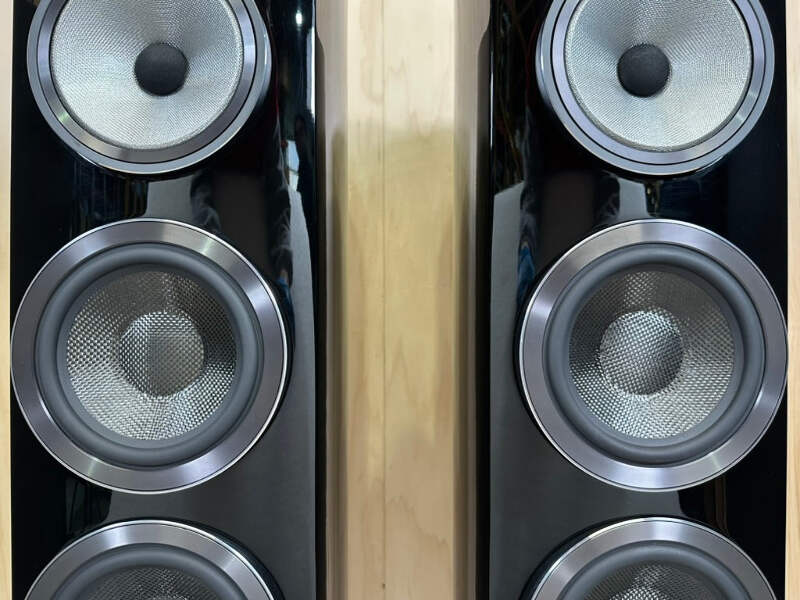 B&W 804 D3 Speakers Gloss Black w/Boxes | eBay