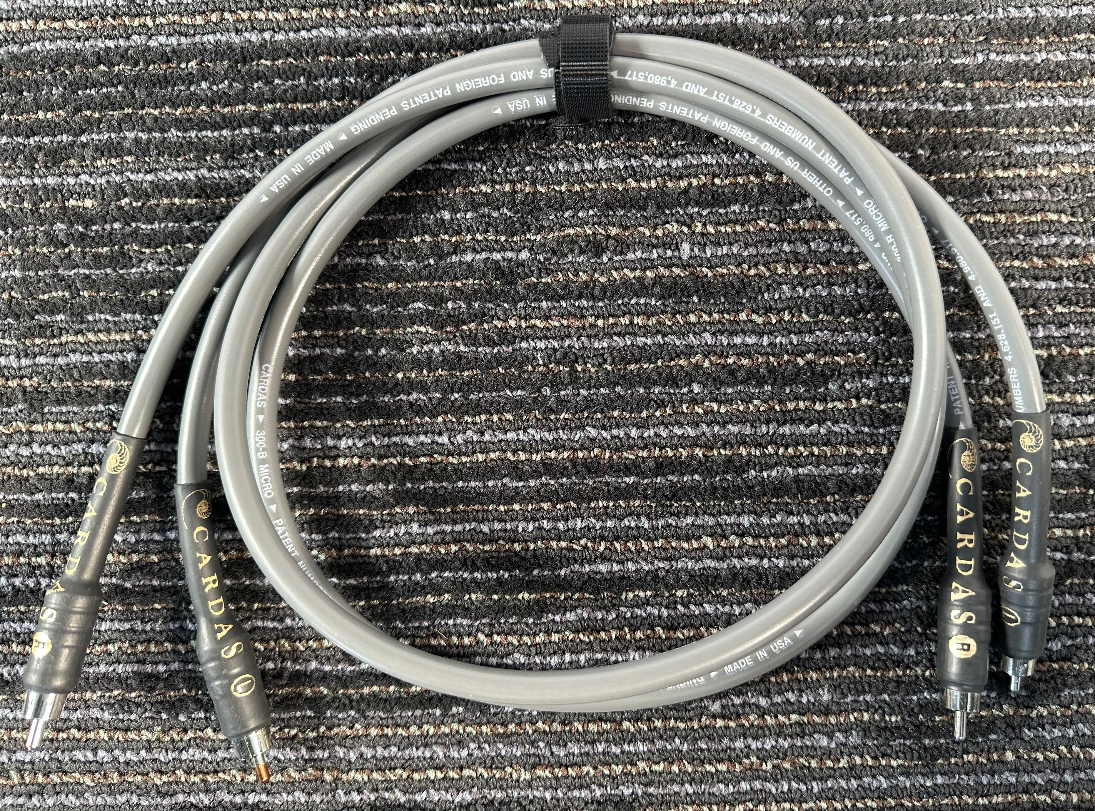 Cardas 300B Micro RCA Interconnects 1 Meter Pair | eBay