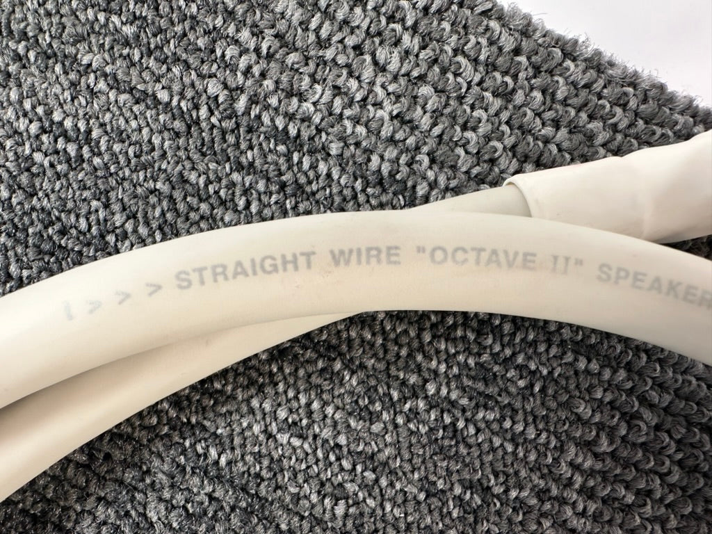 Straight Wire Octave II Biwire Speaker Cable 5.5' Length | eBay