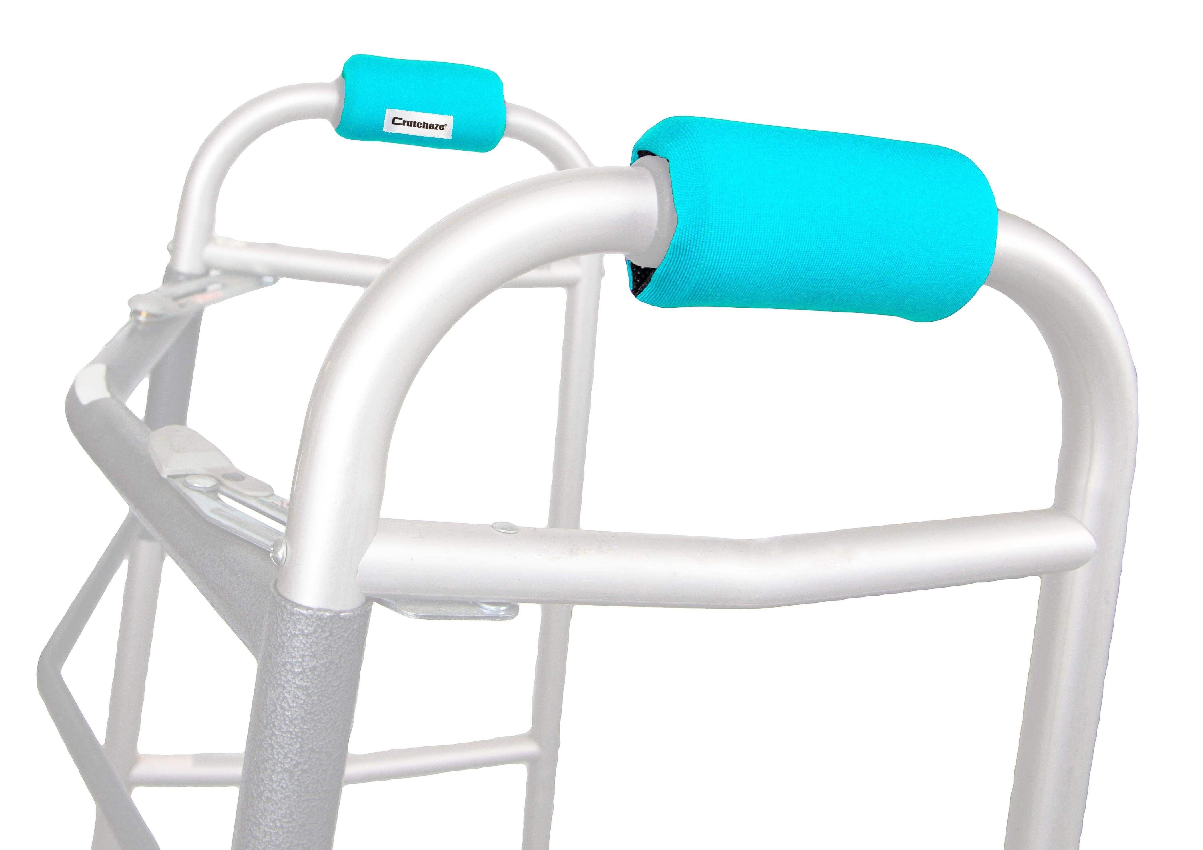 Almohadillas de agarre Crutcheze Walker - Cojines de espuma premium para caminantes de 2 ruedas - - Imagen 8 de 12