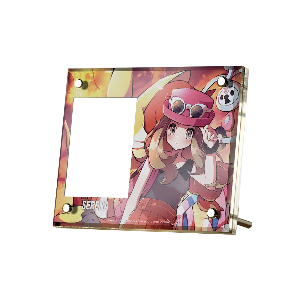 レア品　バンドリ　ポスター額縁付き　横52.4cm 縦74cm Serena - Pokémon Large Extended Artwork Protective Card