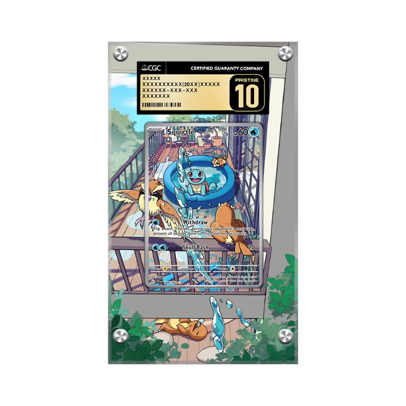148 142 pokemon card Pokmon TCG Squirtle 148/142 Illustration Rare Stellar Crown NM/M