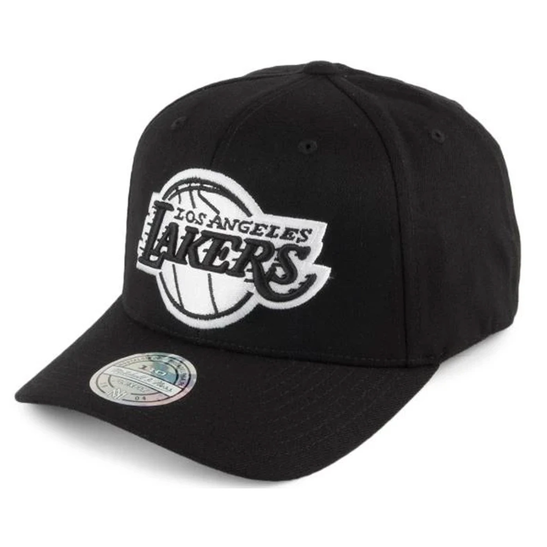Los Angeles Lakers Black White Team Logo 110 Flex A Frame Nba Snapback Hat Ebay