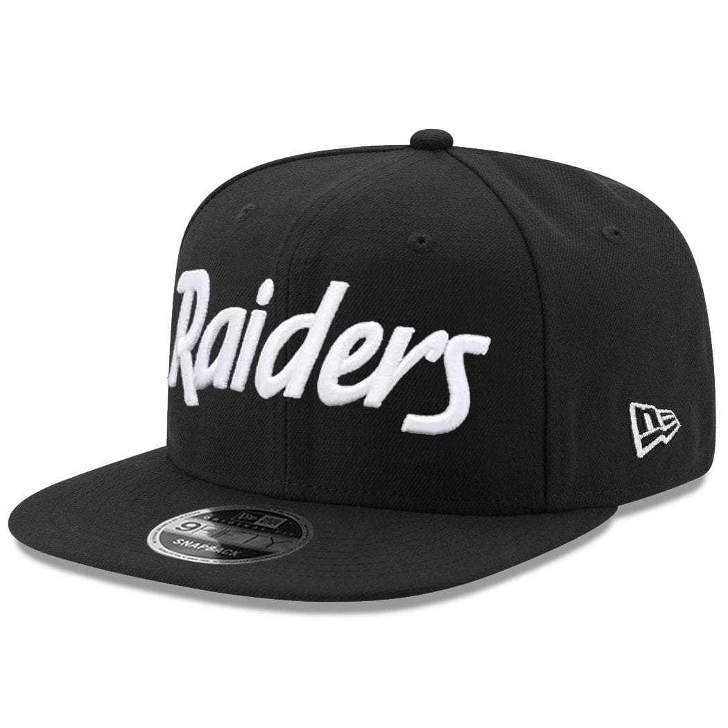 white raiders snapback