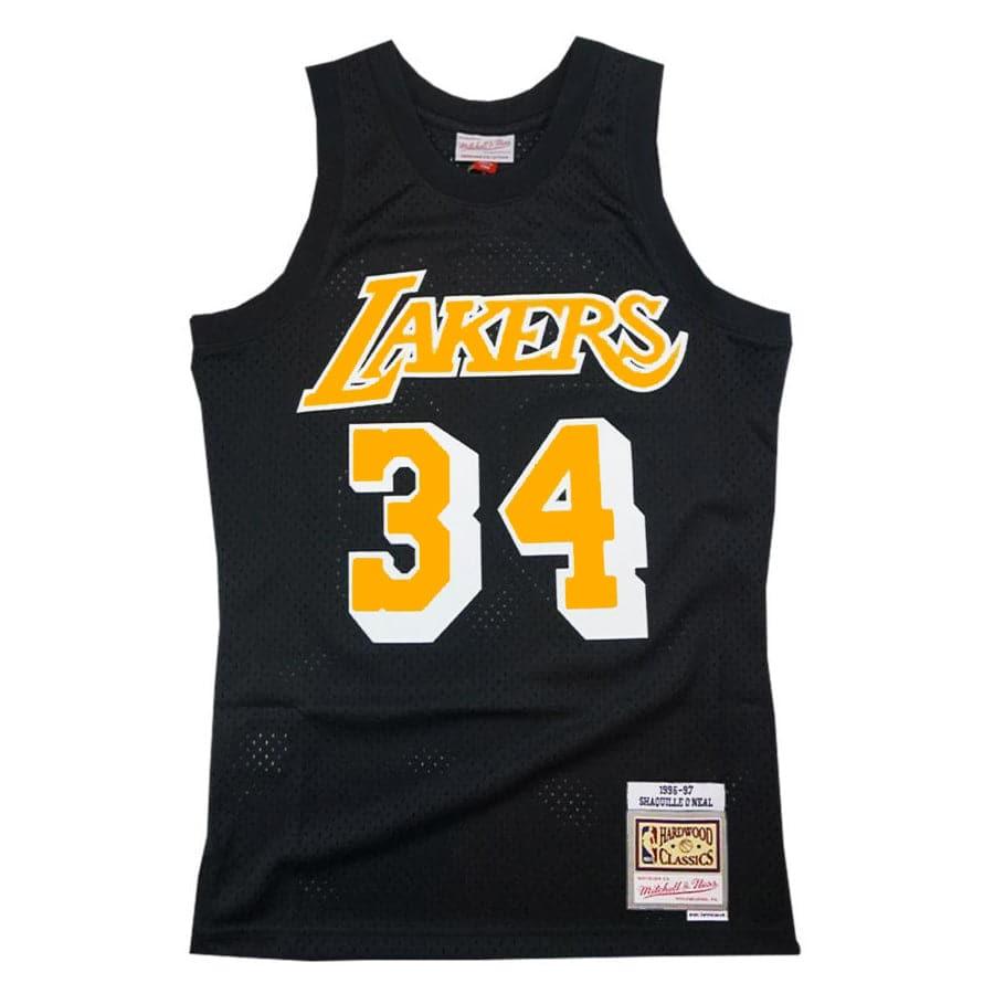 lakers swingman jersey black