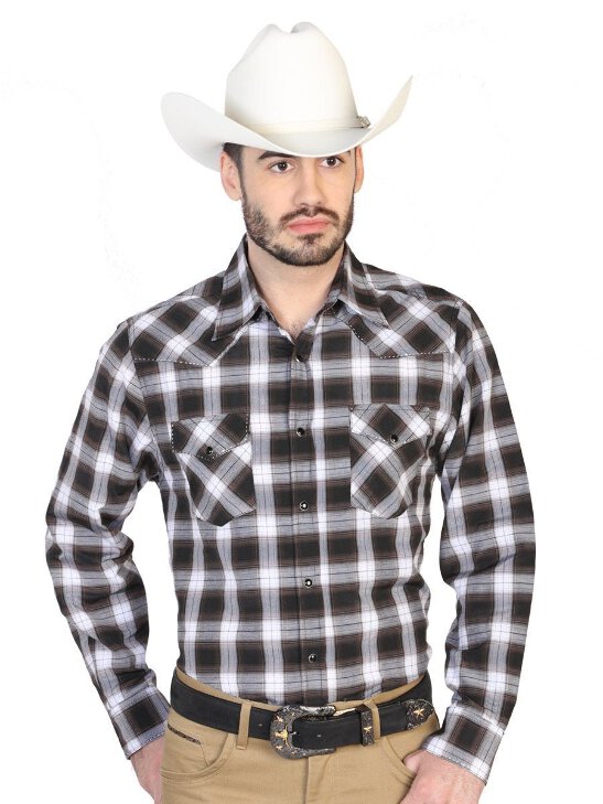 Camisa Vaquera Larga para Hombre El Se or de los Cielos