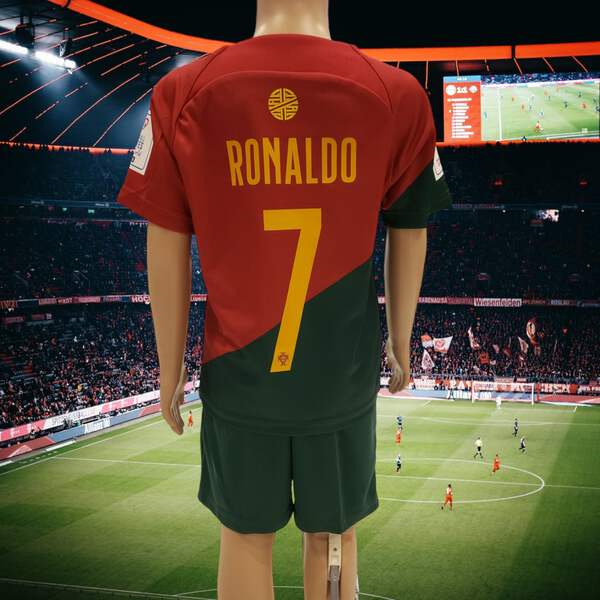Kandiny - Niño Selección de fútbol de Portugal Camiseta Cristiano