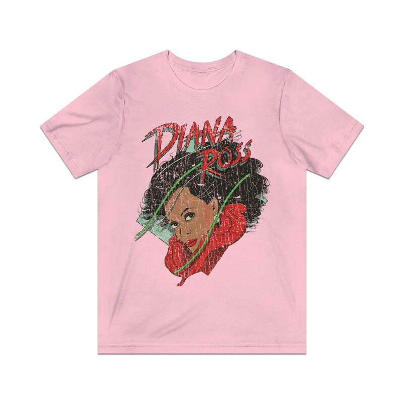 Diana Ross 1981 Vintage Men's T-Shirt | eBay