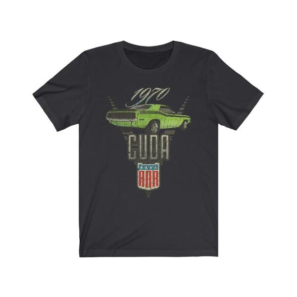Vintage 1970 Plymouth AAR Cuda Unisex Jersey Short Sleeve Tee