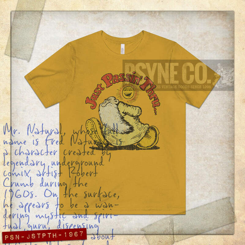 Just Passin' Thru 1967 Vintage Men's T-Shirt, $29.95