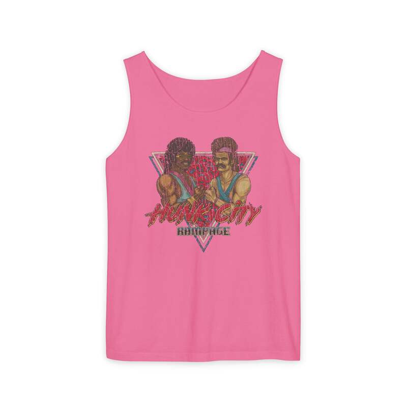 20-60代からのファッション通販  Hunk City eBay | Top Tank Unisex Vintage 1989 Rampage トップス