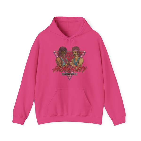 Hunk City Rampage 1989 Vintage Men's Hoodie | eBay