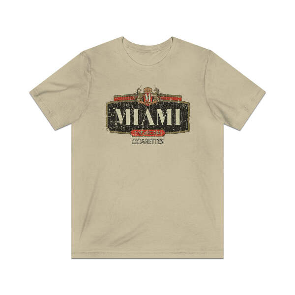 Miami Cigarettes 1979 Vintage Men's T-Shirt