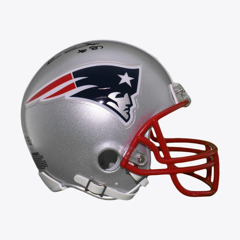 Ben Coates Signed New England Patriots Mini Football Helmet Jsa Ebay