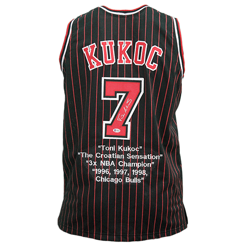 toni kukoc autograph