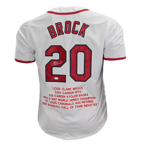 lou brock jersey