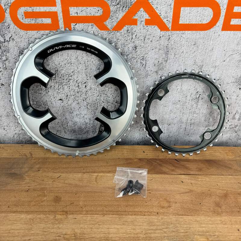 Shimano fits Dura-Ace 9000 52/36t 11-Speed 4-Bolt 110BCD