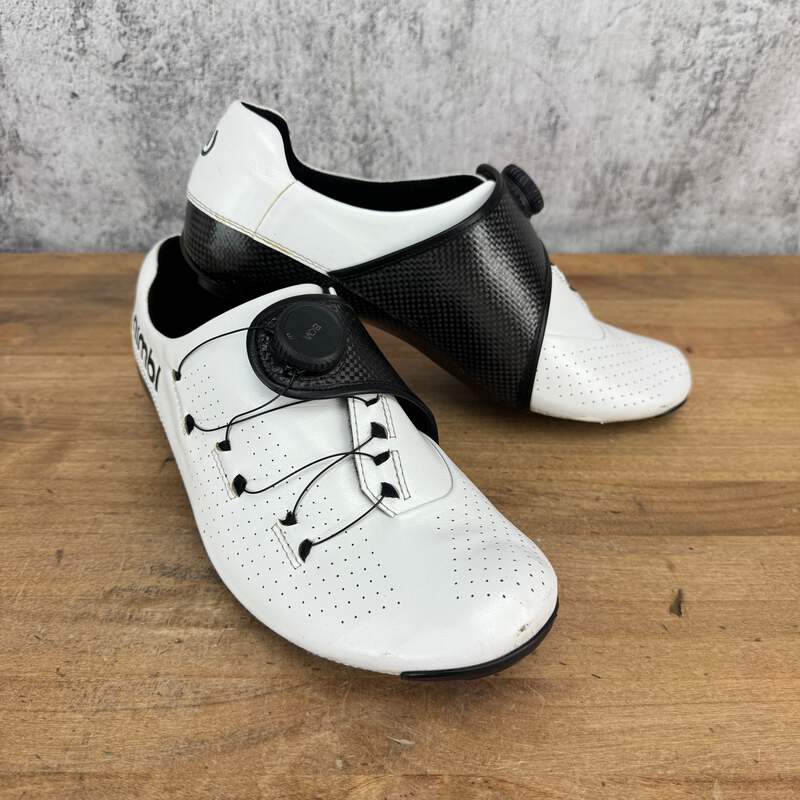 低価格 42.5 EU Feat Ultimate Nimbl BOA Bike Road Leather Carbon ウェア
