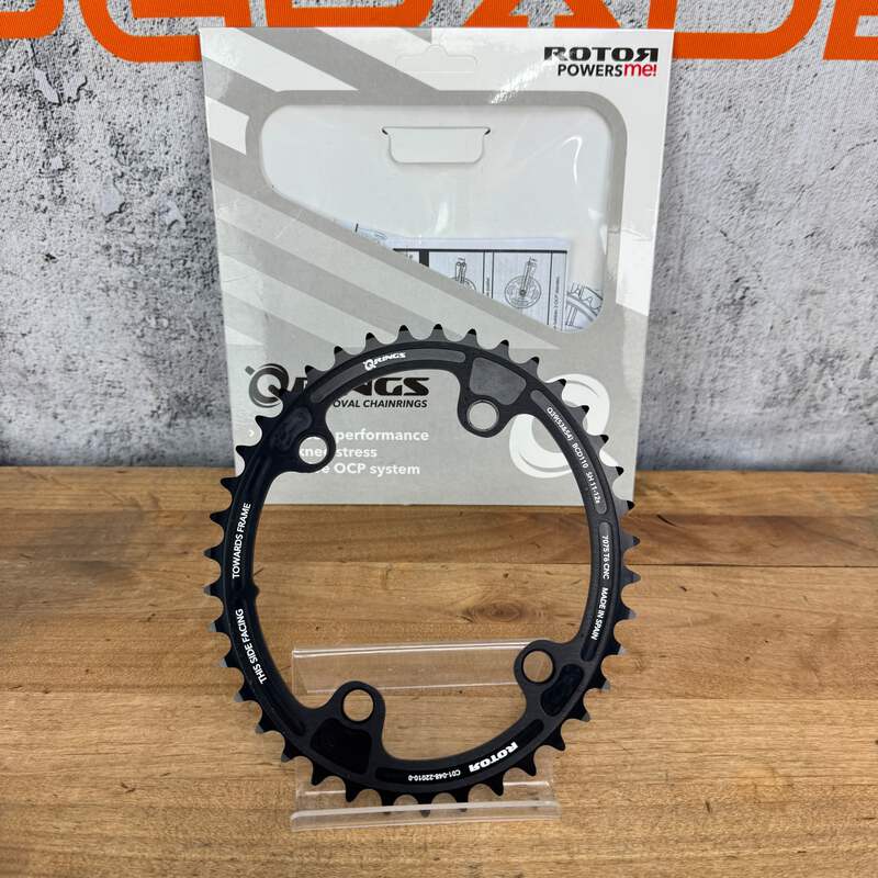 パーツ ROTOR ROUND CHAINRINGS 39T BCD110mm ROTOR 110×4 Round Chainrings for Shimano - Power Meter City