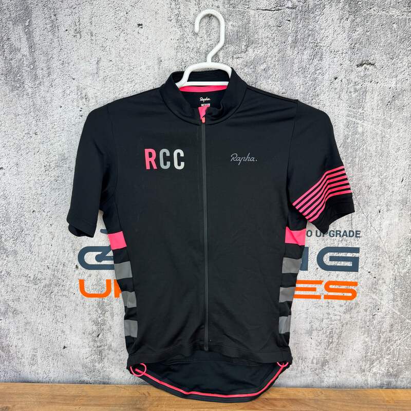 ウェア Rapha RCC SHORT SLEEVE JERSEY Worn Once! Rapha RCC Members Sportwool Men's Medium Short