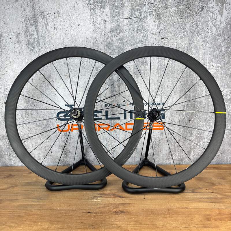 Low Mile! Mavic Cosmic Pro SL UST 45mm Carbon Tubeless Disc