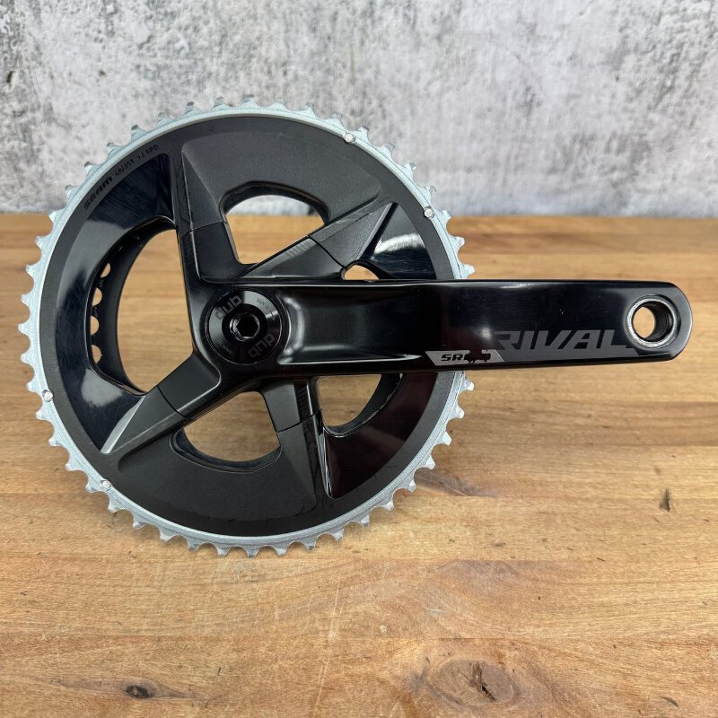 SRAM Rival AXS Quarq Power Meter 160mm 48/35t 12-Speed Alloy Bike