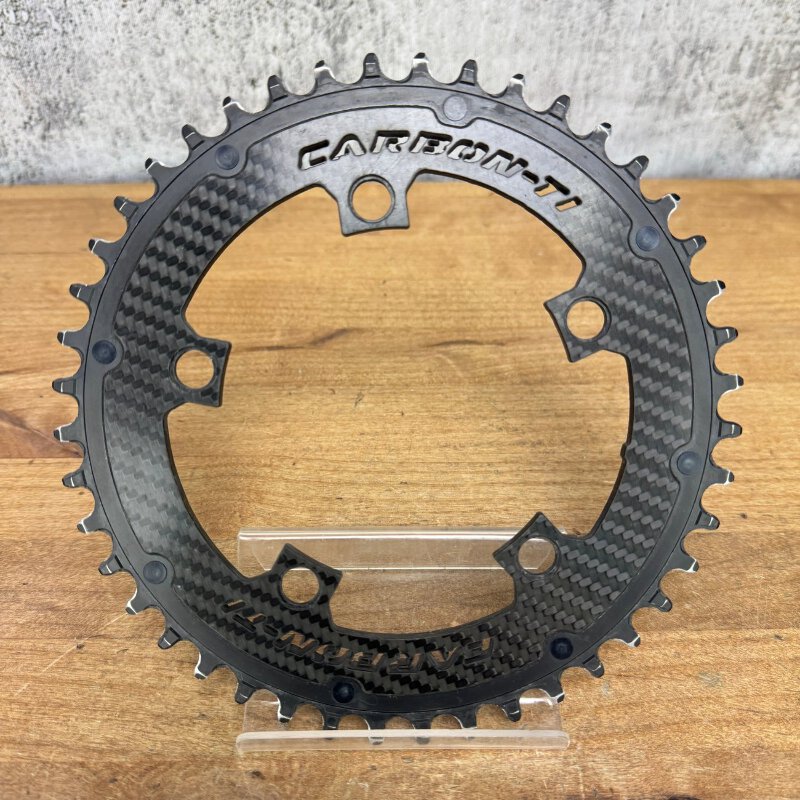 Carbon-Ti X-Single Carbon Titanium 5-Bolt 110BCD 44t 1x Single