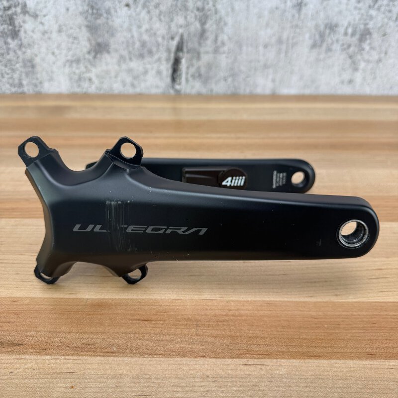 SHIMANO ULTEGRA FC-R81004iiiパワーメーター172.5 Shimano Ultegra FC-R8100 172.5mm 4iiii Left Side Power Meter Crank