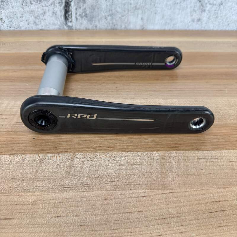 SRAM Red AXS E1 XPLR 170mm Carbon 8-Bolt Crankset Crank Arms DUB