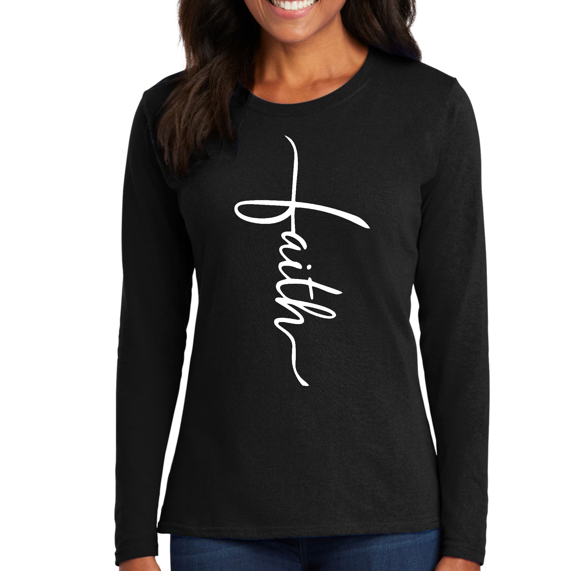 Graphic Script Long Sleeve archive opium Script Sleeve Graphic