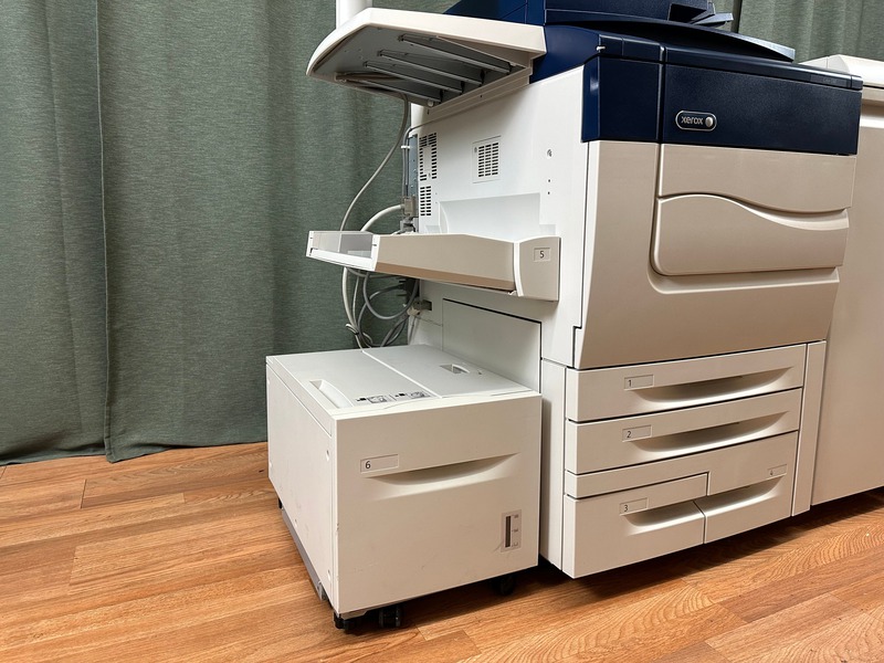 kz1000r1■コクヨ■ドイツ■カラーサ社■プライウッド■6脚セット■ Xerox Color C60 Copier Printer Scanner YBH Staple Finisher