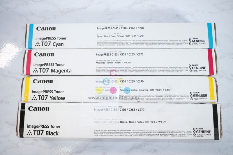 Canon  キヤノン　トナー　C165/C170/C265/C270 T07 Amazon.com: Compatible T07 Toner Cartridges Replacement for