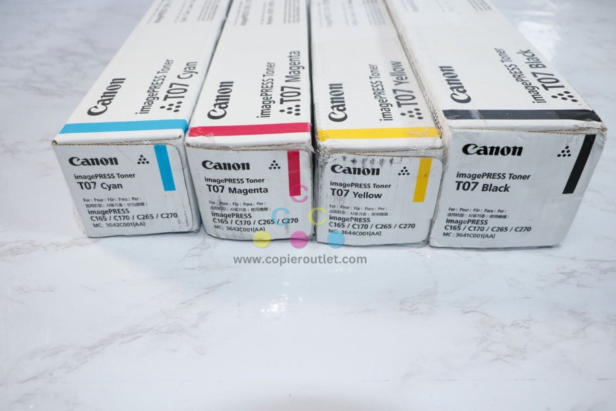 Canon  キヤノン　トナー　C165/C170/C265/C270 T07 Canon T07 3641C001 Toner Cartridge Black imagePRESS C165