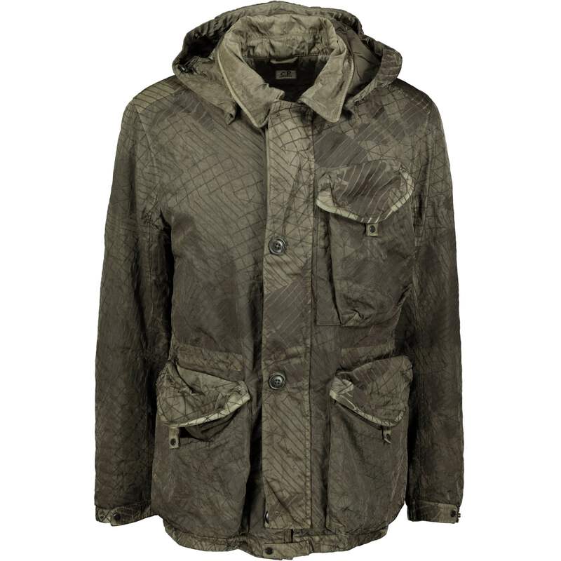 Cp Company Khaki M Bossed Goggle Jacket Ebay