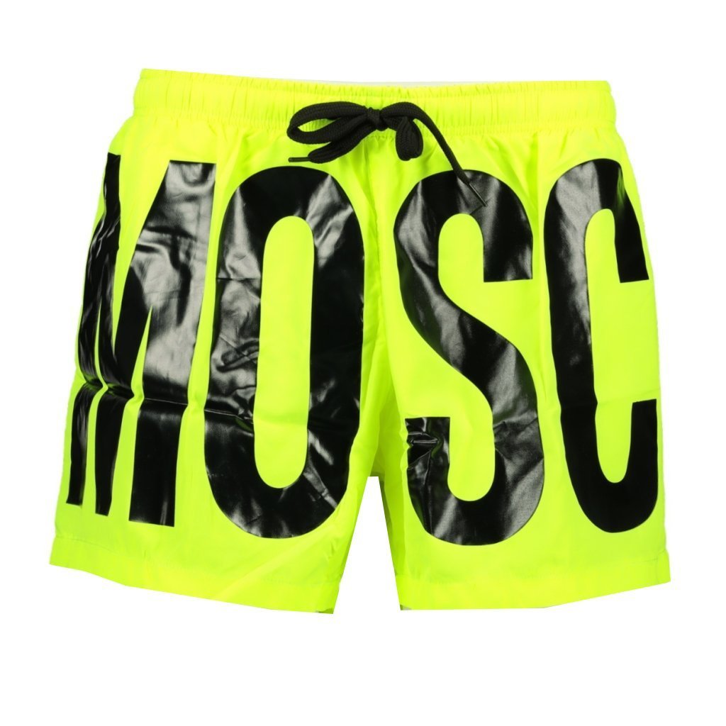 moschino swim shorts black