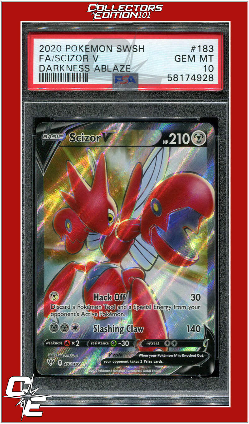 大切な人へのギフト探し Darkness Ablaze 183 Full Art Scizor V PSA 10 | eBay UNION ARENA(ユニオンアリーナ)