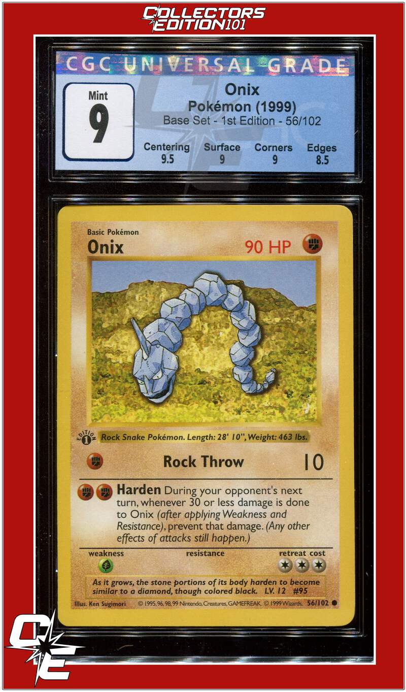 【shadowless/シャドーレス】 イワーク/Onix 56/102英語版 shadowless/シャドーレス】 イワーク/Onix 英語版 shadowless/シャドー