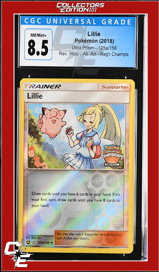 Ultra Prism Lillie 125a/156 Reverse Holo Regional Championships