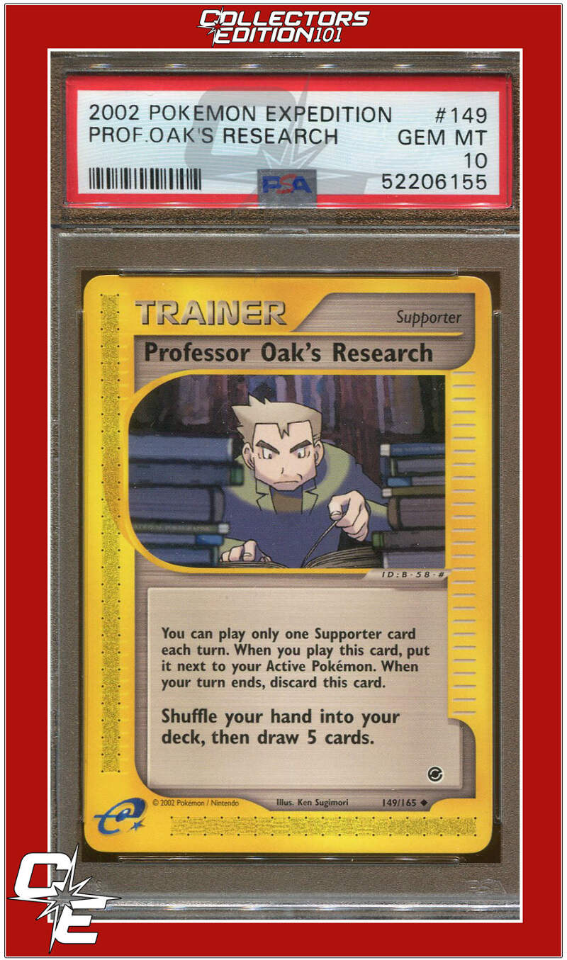 Expedition 149 Professor Oak's Research PSA 10 | eBay
